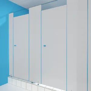Glas für Sanitärräume: Umkleide