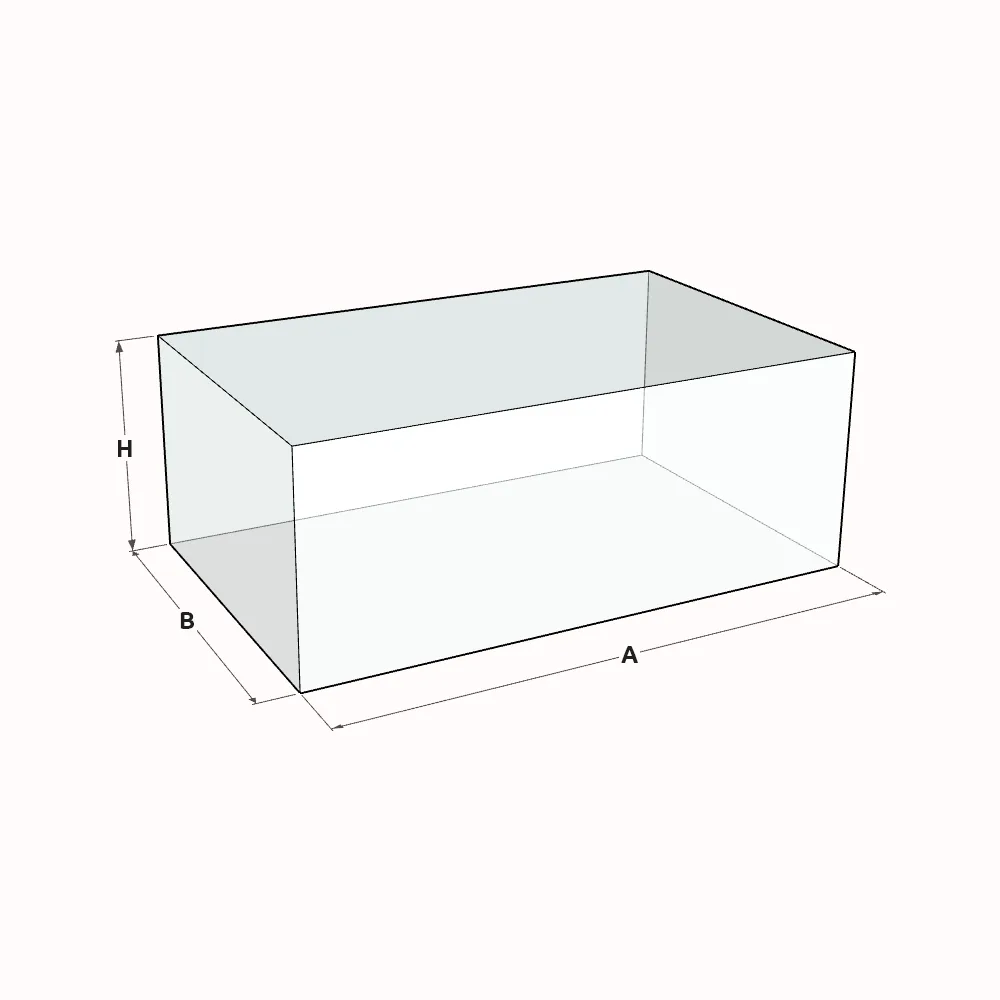 Aquariumscheiben aus Floatglas