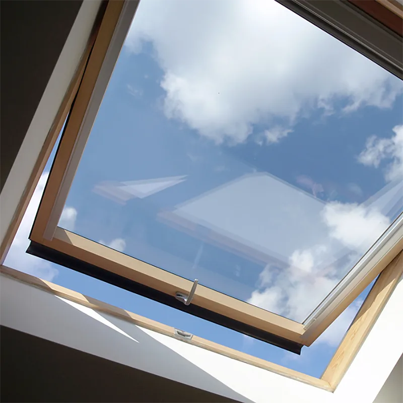 Klares Verbundsicherheitsglas für eine Dachverglasung