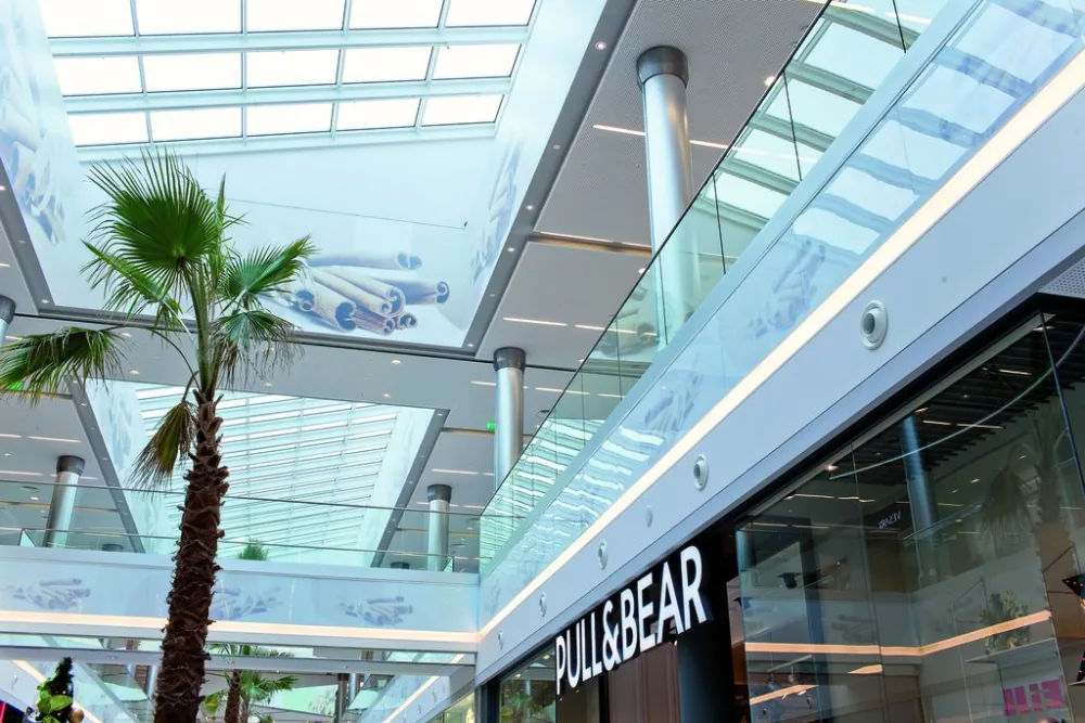 Glas für Atrium und Glashaus: Isolierglas, dreifach