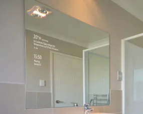 Smart Mirror aus ESG Glas
