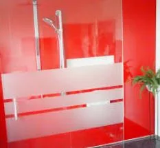 VSG Glas farbige Folie & matte Folie